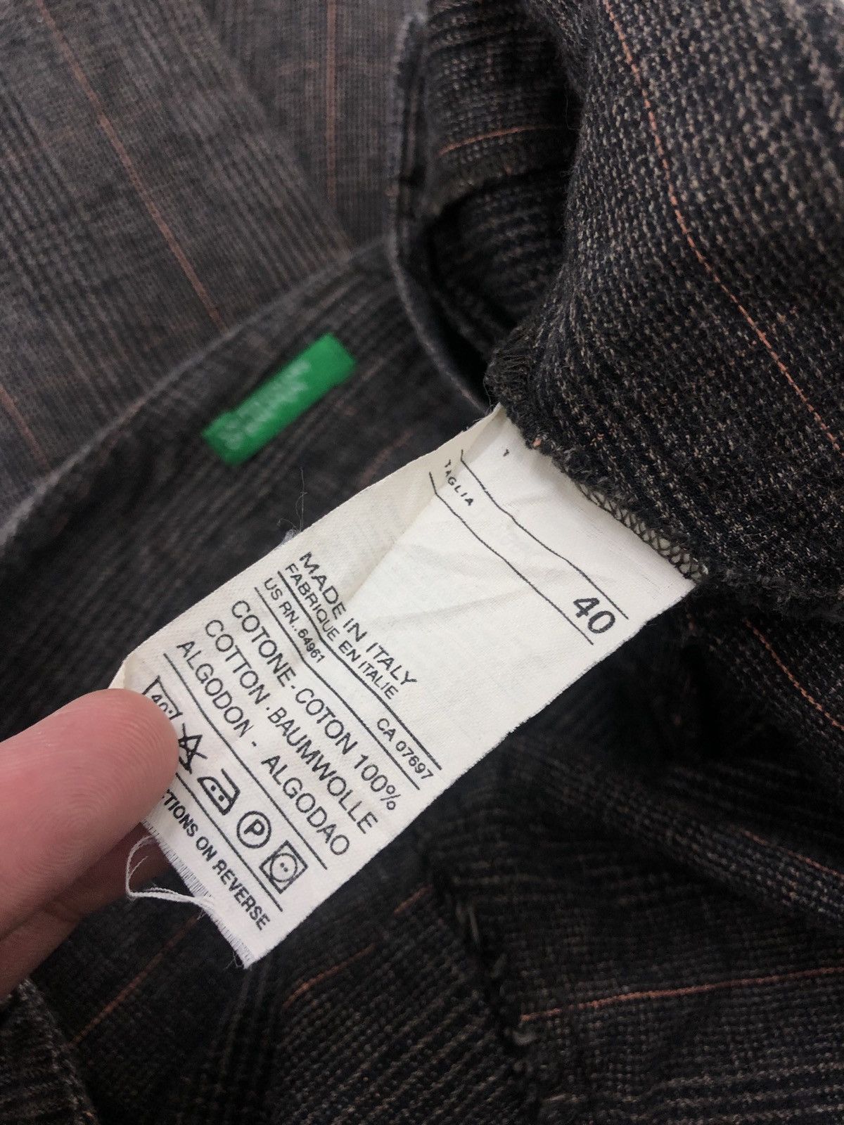 United Colors Of Benetton Rare United Colors of BENETTON Cargo Tactical Pocket Pant Size US 30 / EU 46 - 5 Thumbnail
