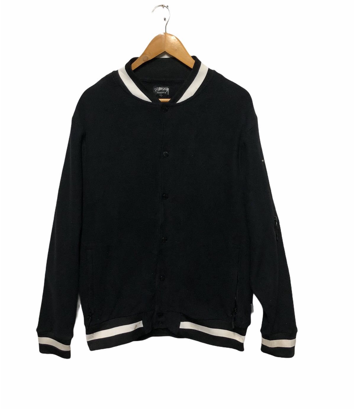 Stussy × Vintage Stussy Authentic Sweater Button Size US L / EU 52-54 / 3 - 1 Thumbnail