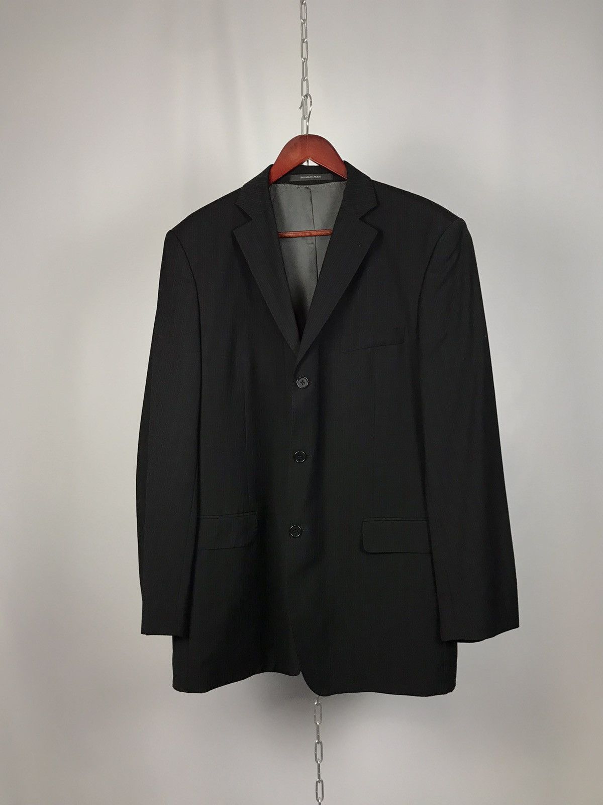 Balmain Balmain Paris luxury designer costume Size 52R - 3 Thumbnail