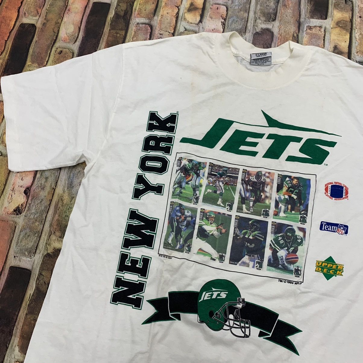NFL × Vintage Vintage New York Jets tee Size US XL / EU 56 / 4 - 3 Thumbnail