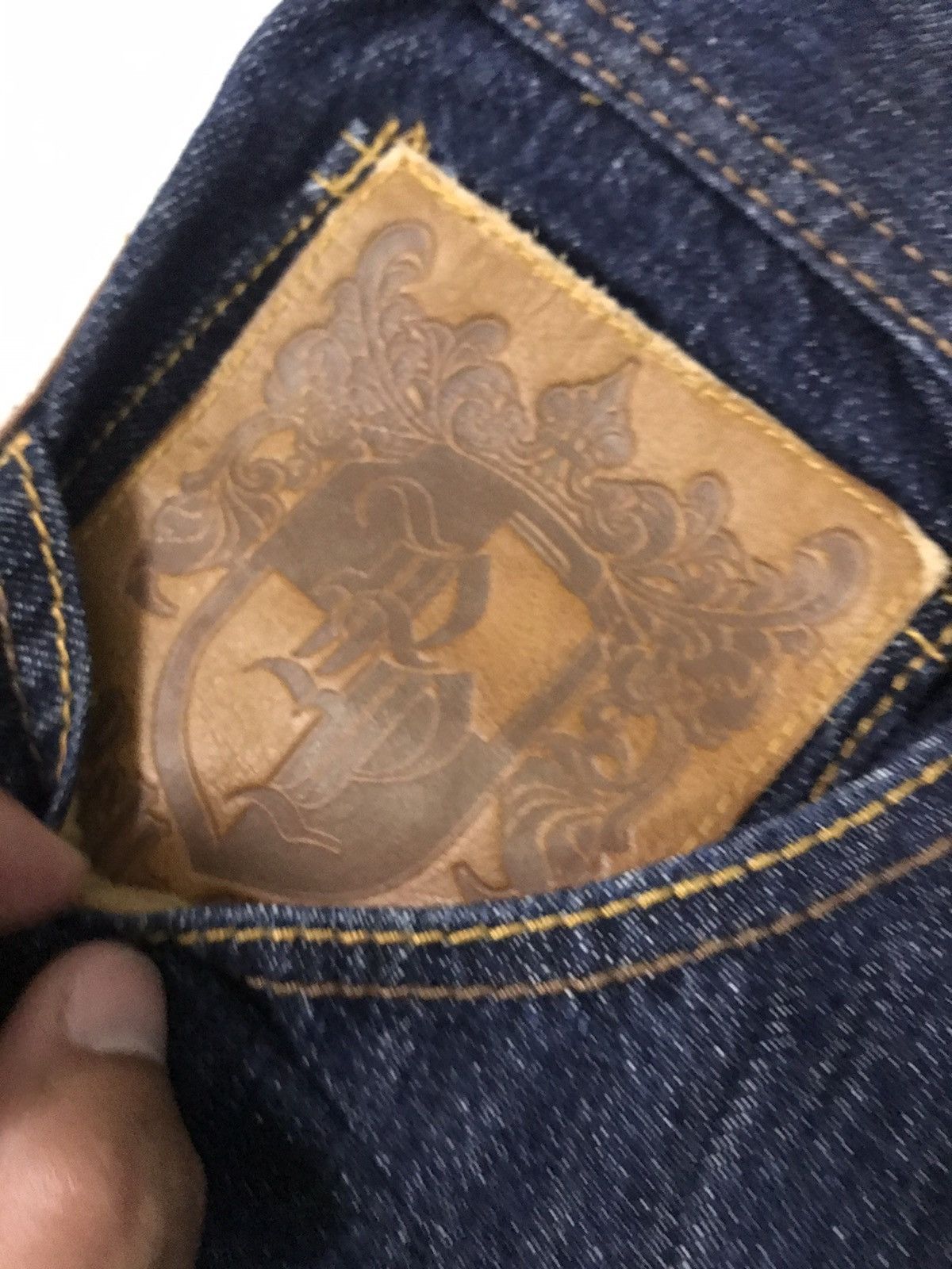 Designer × Marc Buchanan × Pelle Pelle Pelle Pelle Denim Blue Jeans Marc Buchanan Designer Size US 40 / EU 56 - 5 Thumbnail