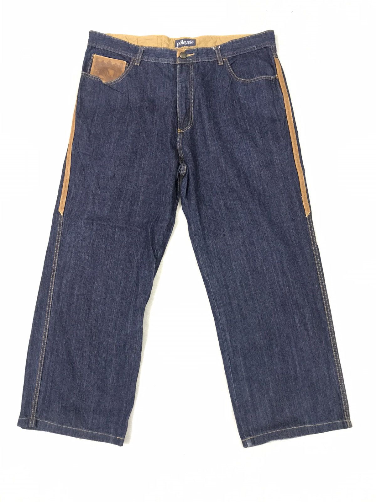 Designer × Marc Buchanan × Pelle Pelle Pelle Pelle Denim Blue Jeans Marc Buchanan Designer Size US 40 / EU 56 - 1 Thumbnail