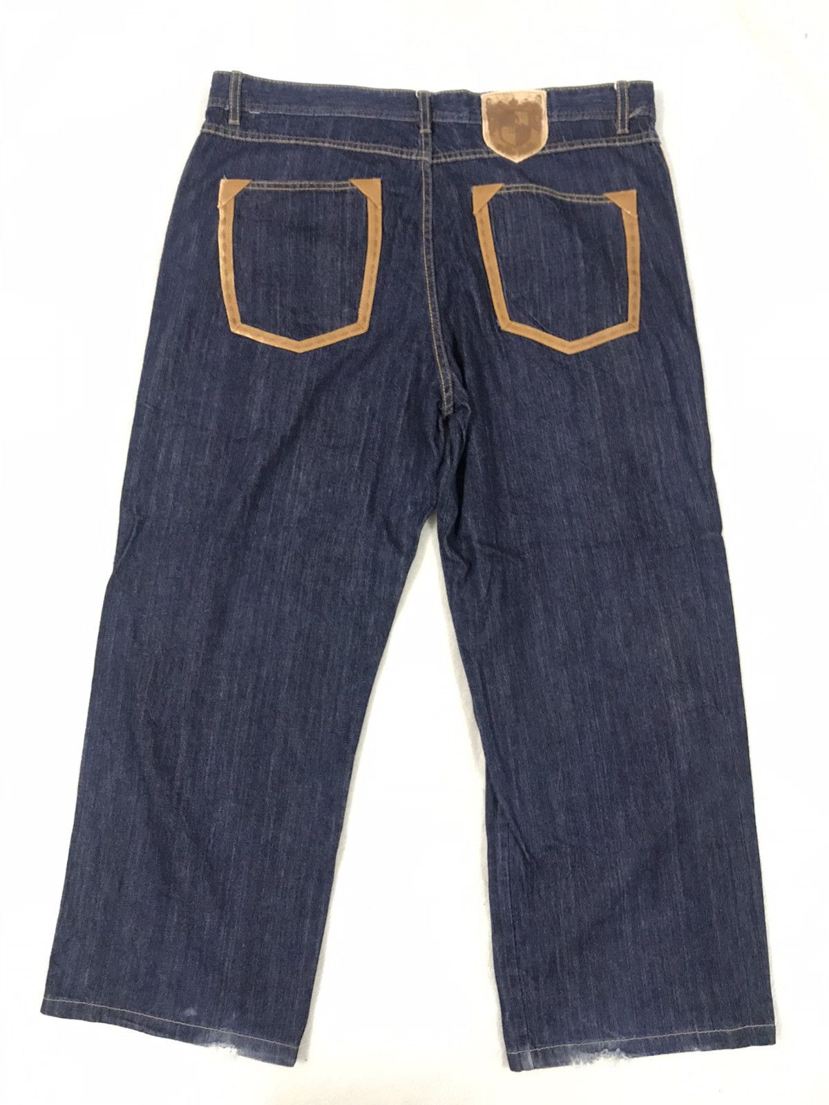 Designer × Marc Buchanan × Pelle Pelle Pelle Pelle Denim Blue Jeans Marc Buchanan Designer Size US 40 / EU 56 - 2 Thumbnail