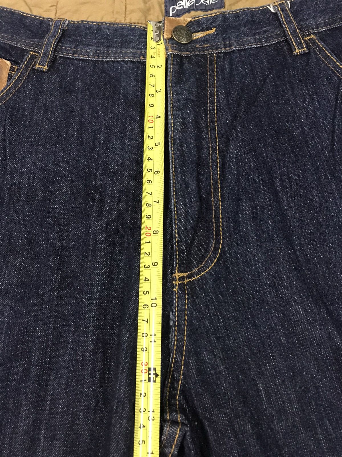 Designer × Marc Buchanan × Pelle Pelle Pelle Pelle Denim Blue Jeans Marc Buchanan Designer Size US 40 / EU 56 - 14 Thumbnail