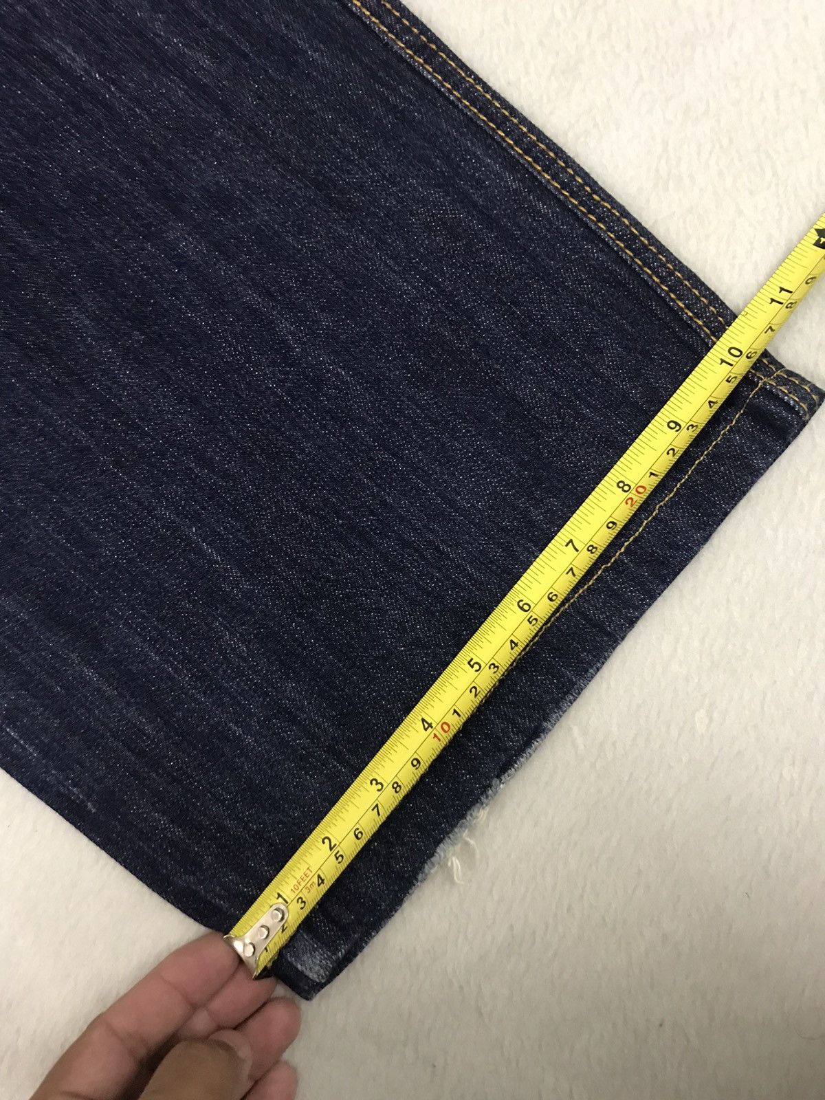 Designer × Marc Buchanan × Pelle Pelle Pelle Pelle Denim Blue Jeans Marc Buchanan Designer Size US 40 / EU 56 - 13 Thumbnail