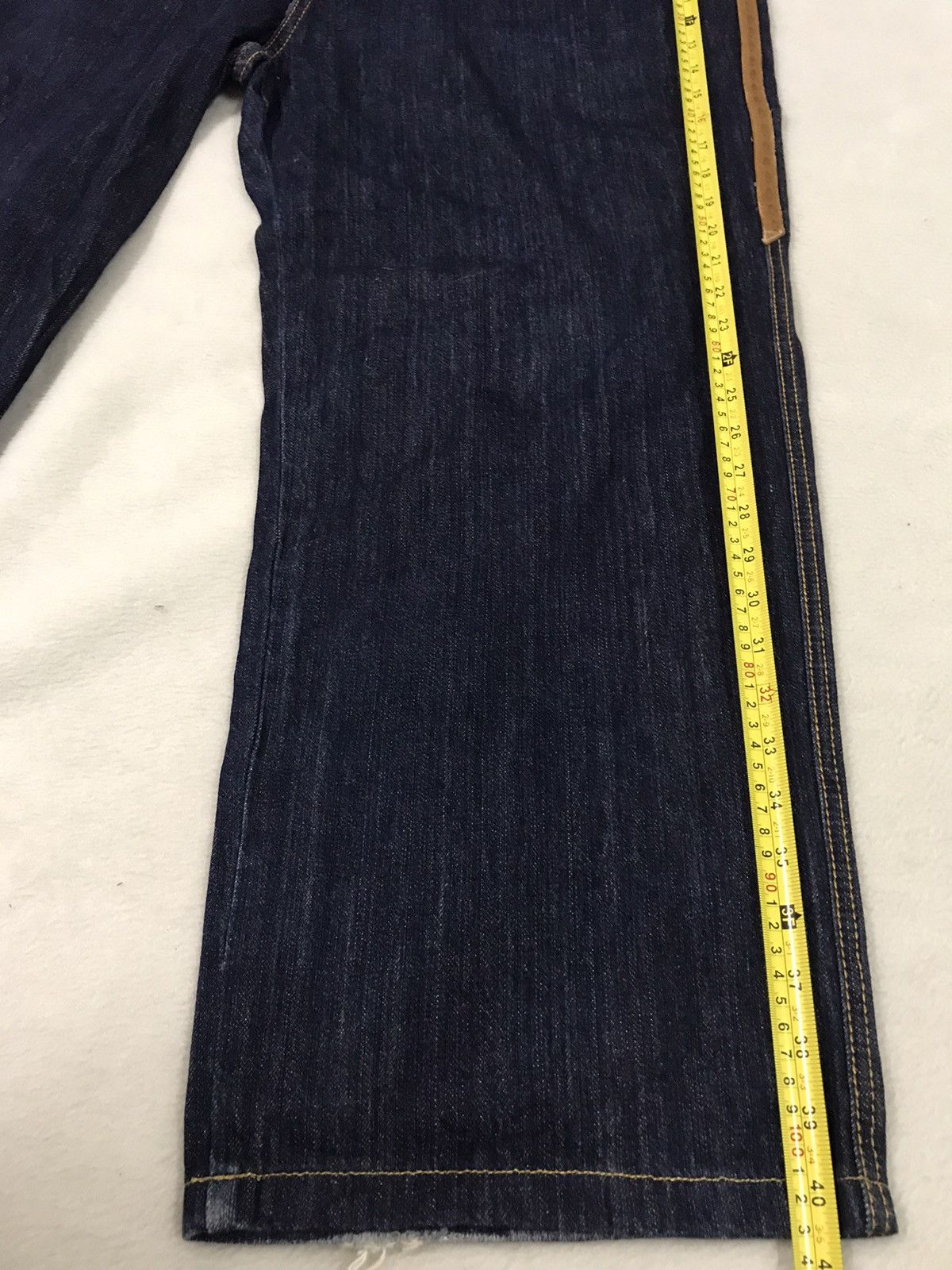 Designer × Marc Buchanan × Pelle Pelle Pelle Pelle Denim Blue Jeans Marc Buchanan Designer Size US 40 / EU 56 - 11 Thumbnail