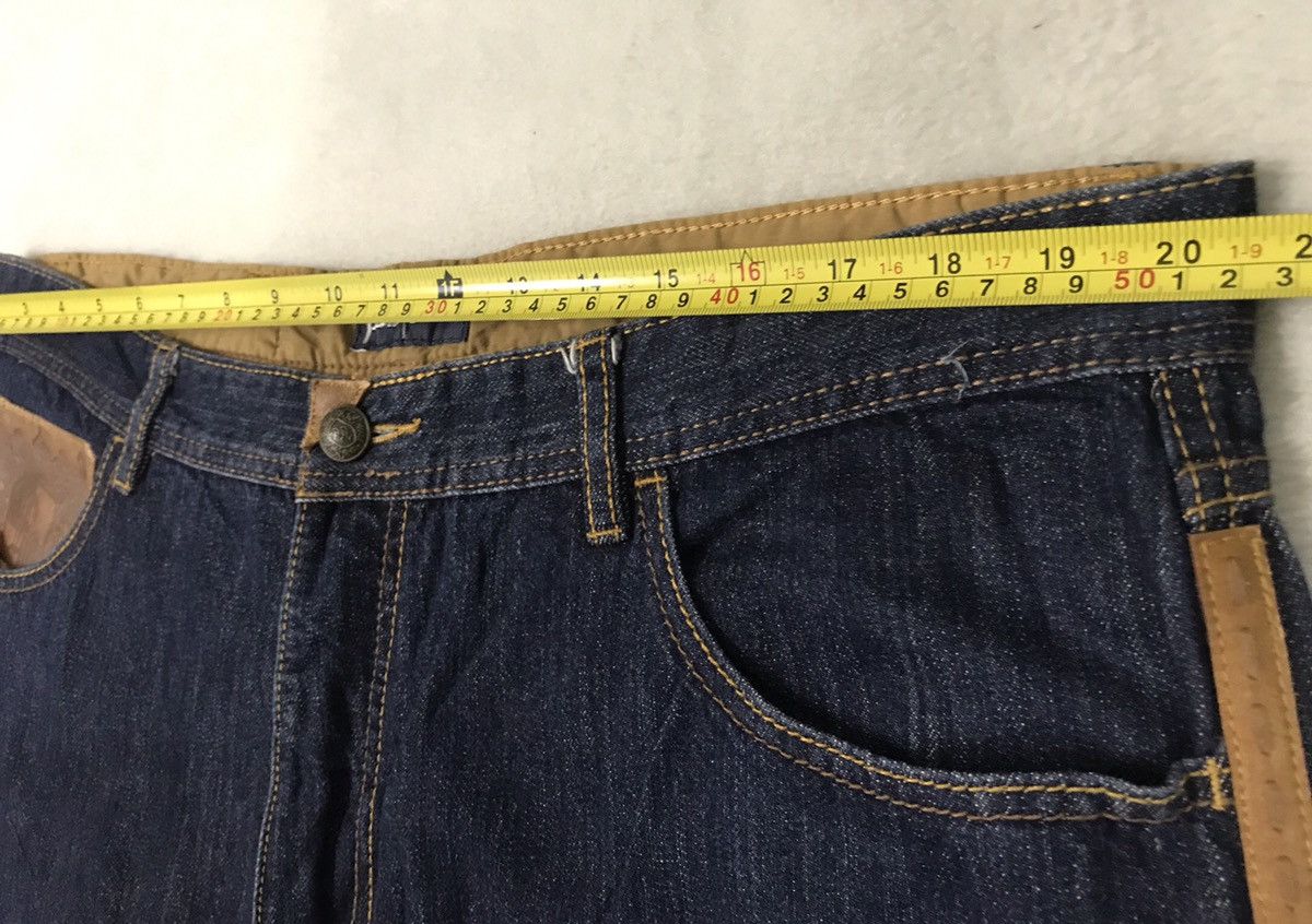 Designer × Marc Buchanan × Pelle Pelle Pelle Pelle Denim Blue Jeans Marc Buchanan Designer Size US 40 / EU 56 - 15 Thumbnail