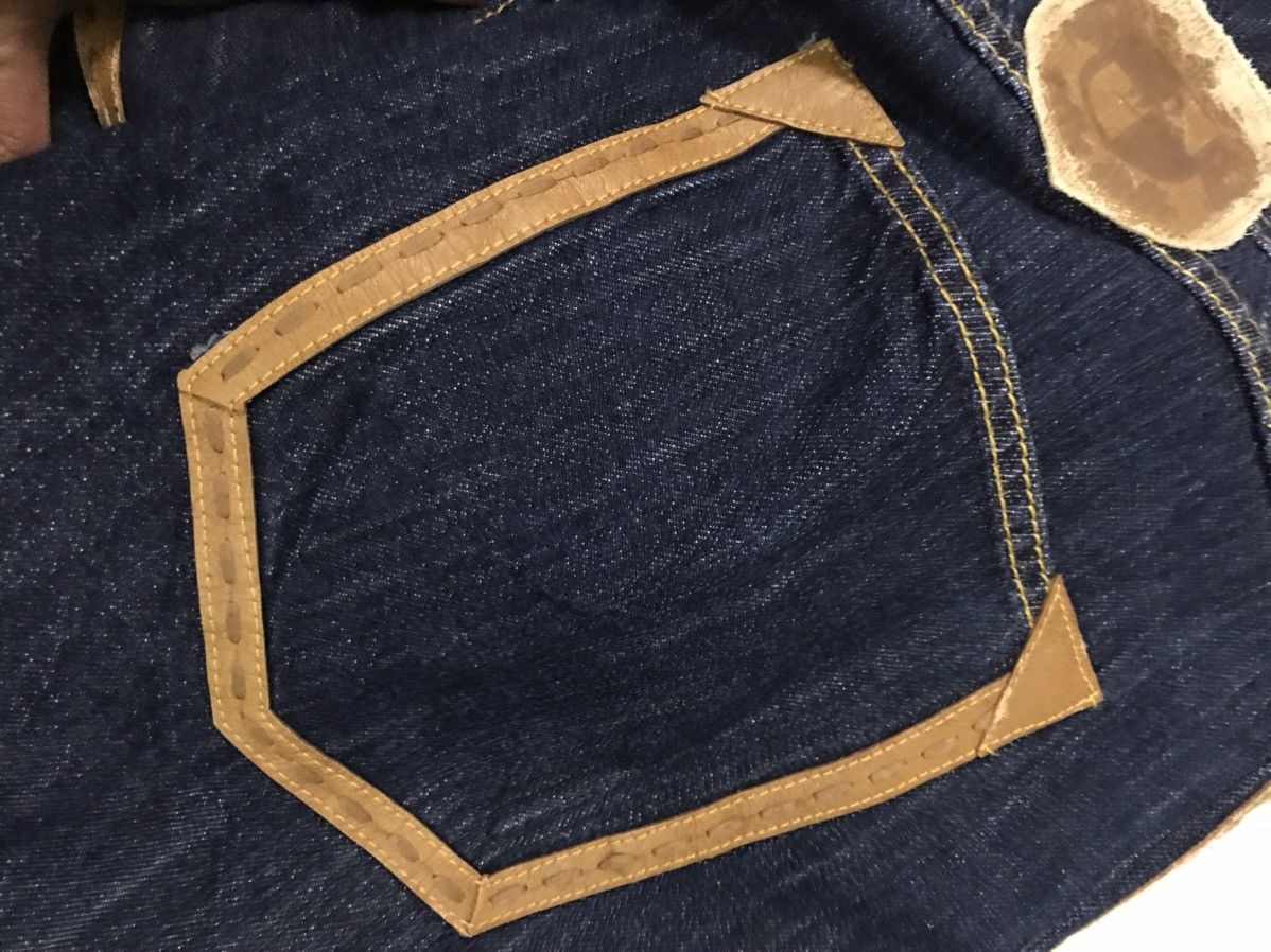 Designer × Marc Buchanan × Pelle Pelle Pelle Pelle Denim Blue Jeans Marc Buchanan Designer Size US 40 / EU 56 - 8 Thumbnail