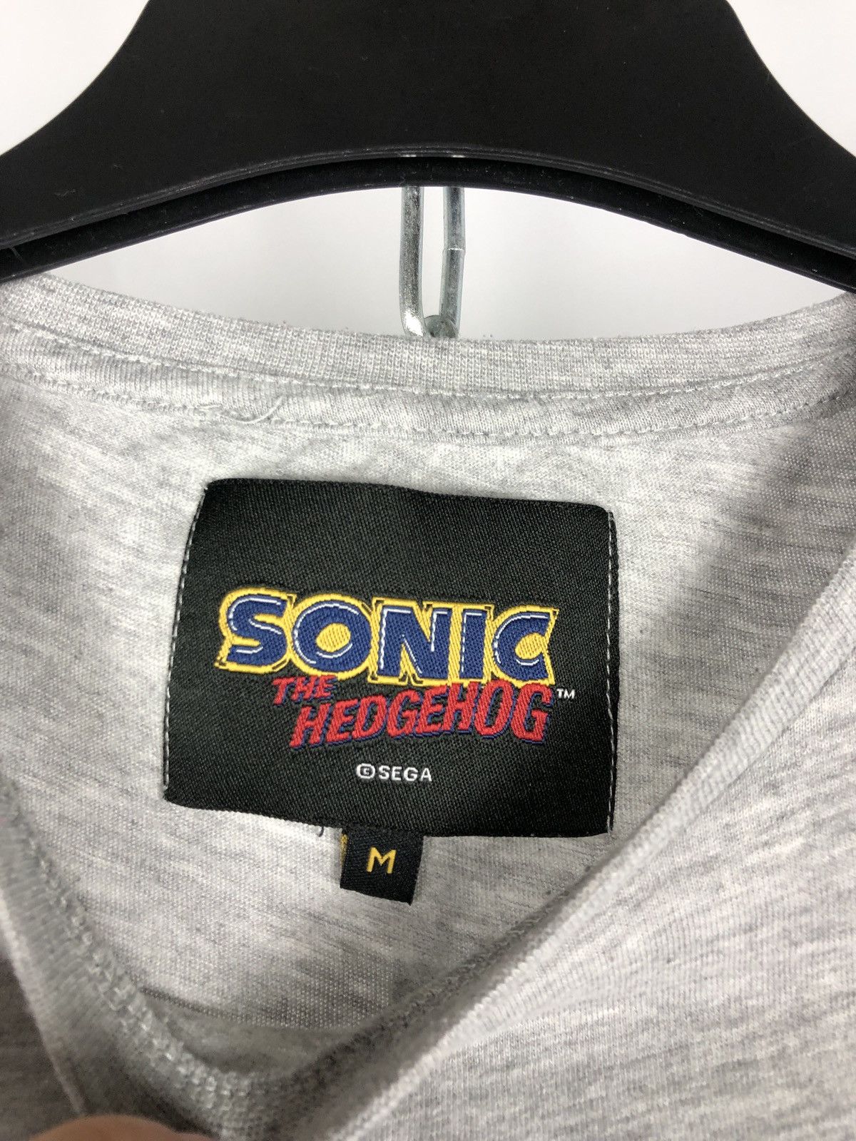 The Game SEGA sonic vintage T-shirts gray size M Size US M / EU 48-50 / 2 - 4 Thumbnail