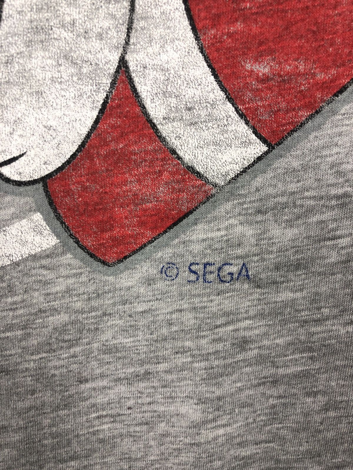 The Game SEGA sonic vintage T-shirts gray size M Size US M / EU 48-50 / 2 - 3 Thumbnail
