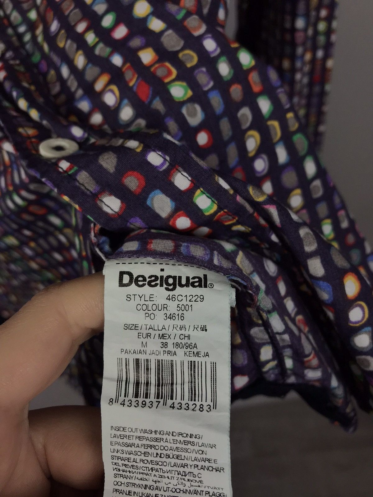 Desigual Desigual shirts casual luxury multicolor size M Size US M / EU 48-50 / 2 - 4 Thumbnail