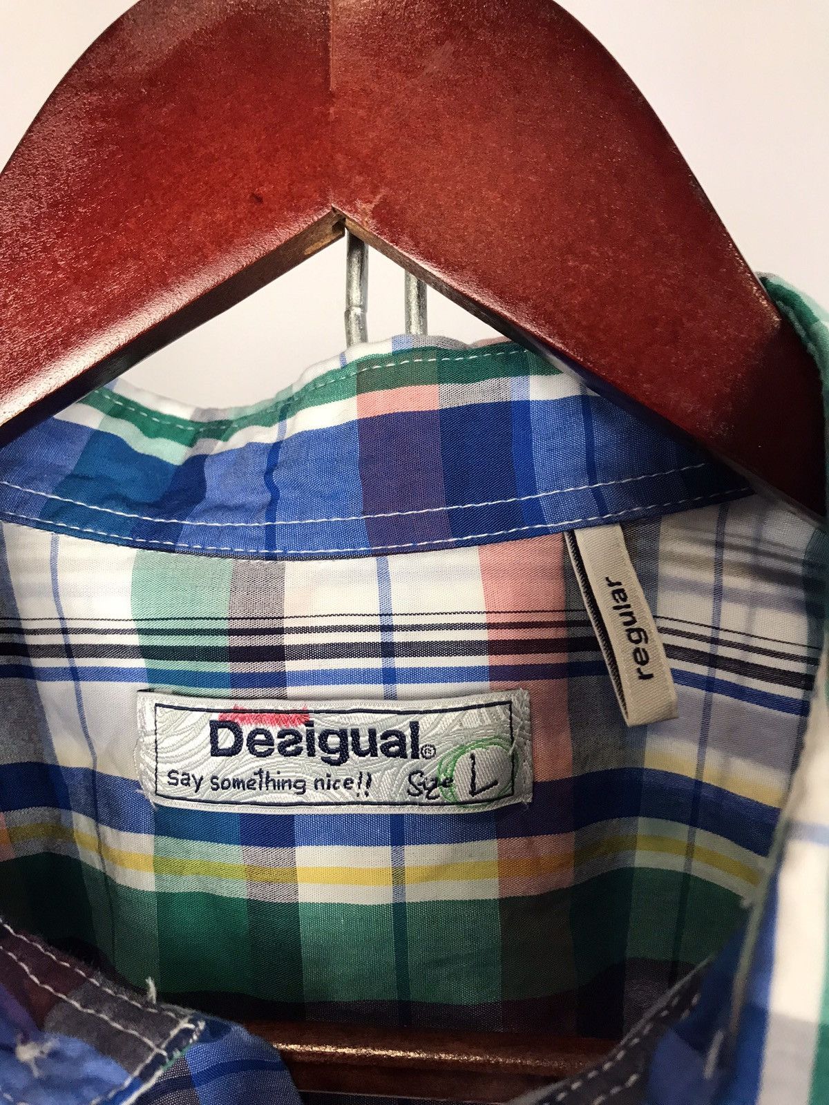 Desigual Desigual shirt short sleeve size L multicolor Size US L / EU 52-54 / 3 - 3 Thumbnail