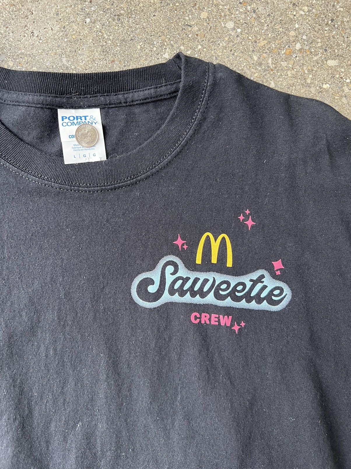 Gildan McDonald’s Saweetie employee tee Size US L / EU 52-54 / 3 - 2 Thumbnail