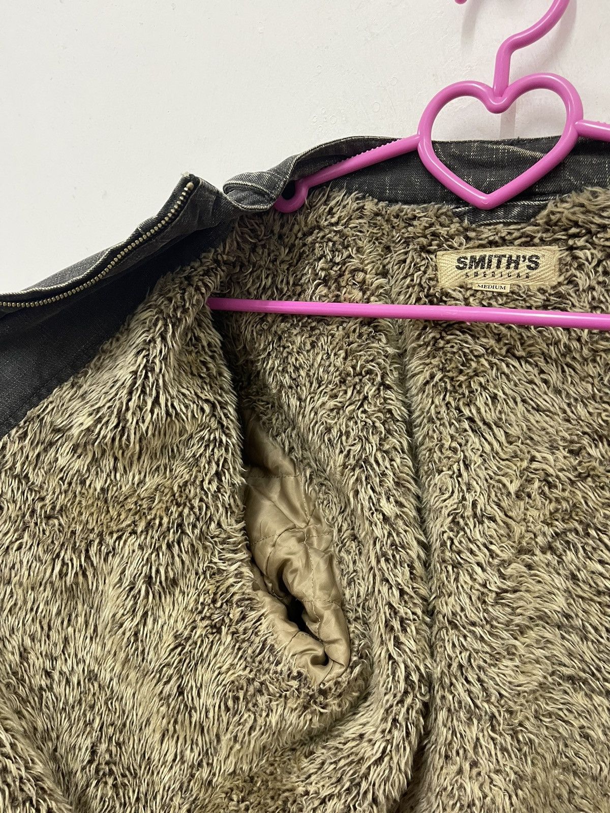 The Smiths Rare Vintage SMITH’S American Fur Inside Sherpa Denim Size US M / EU 48-50 / 2 - 11 Thumbnail