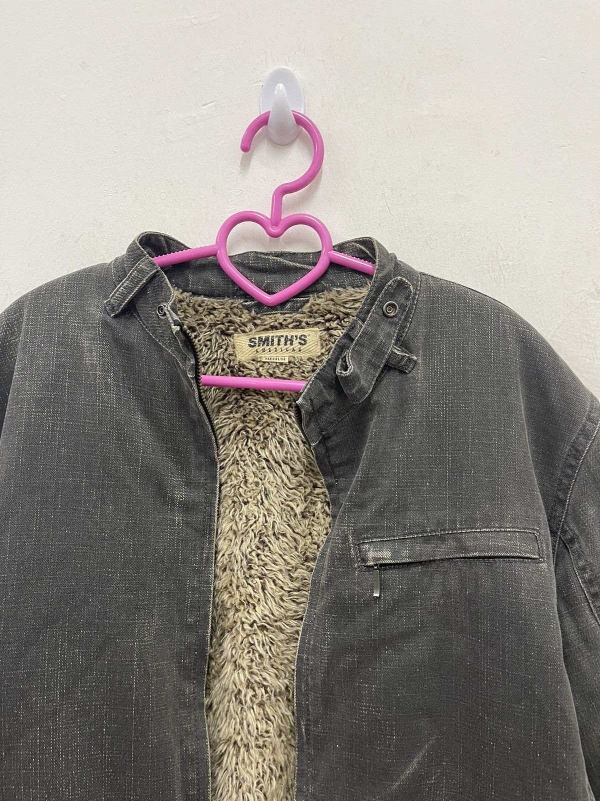 The Smiths Rare Vintage SMITH’S American Fur Inside Sherpa Denim Size US M / EU 48-50 / 2 - 2 Thumbnail