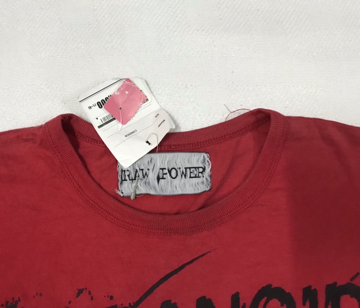 Designer × Japanese Brand Raw Power Japanese Punk Designer Tshirt Size US M / EU 48-50 / 2 - 4 Thumbnail