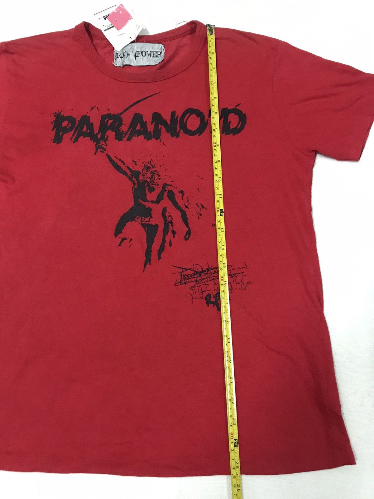 Designer × Japanese Brand Raw Power Japanese Punk Designer Tshirt Size US M / EU 48-50 / 2 - 13 Thumbnail