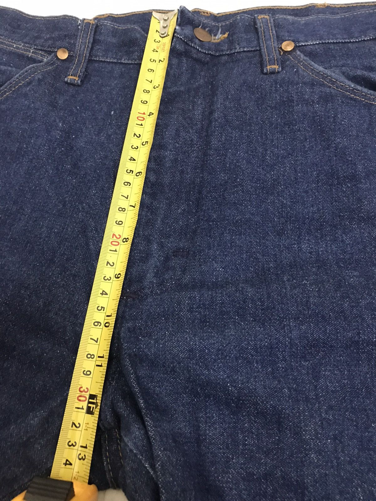 Vintage × Wrangler Vintage 70s Wrangler Denim Jeans Scovill USA Size US 34 / EU 50 - 12 Thumbnail