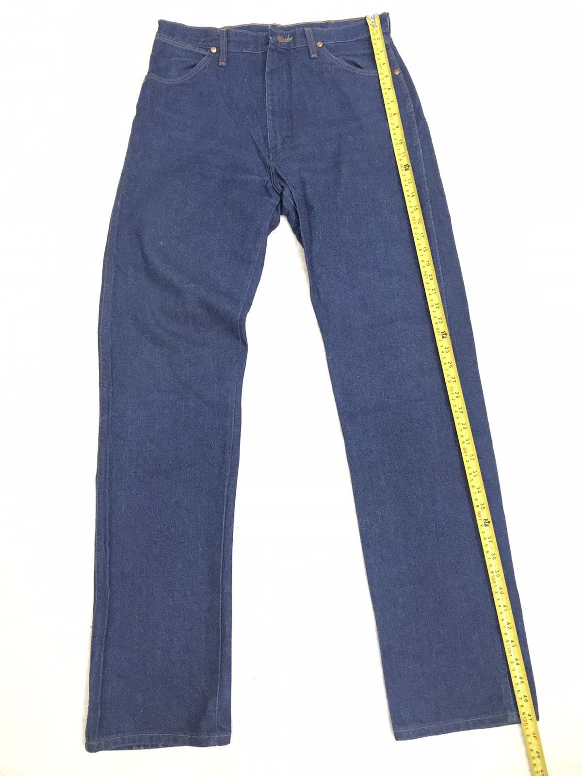 Vintage × Wrangler Vintage 70s Wrangler Denim Jeans Scovill USA Size US 34 / EU 50 - 10 Thumbnail