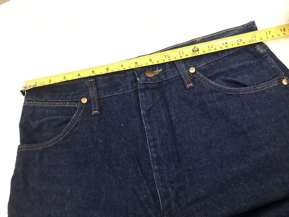 Vintage × Wrangler Vintage 70s Wrangler Denim Jeans Scovill USA Size US 34 / EU 50 - 9 Thumbnail