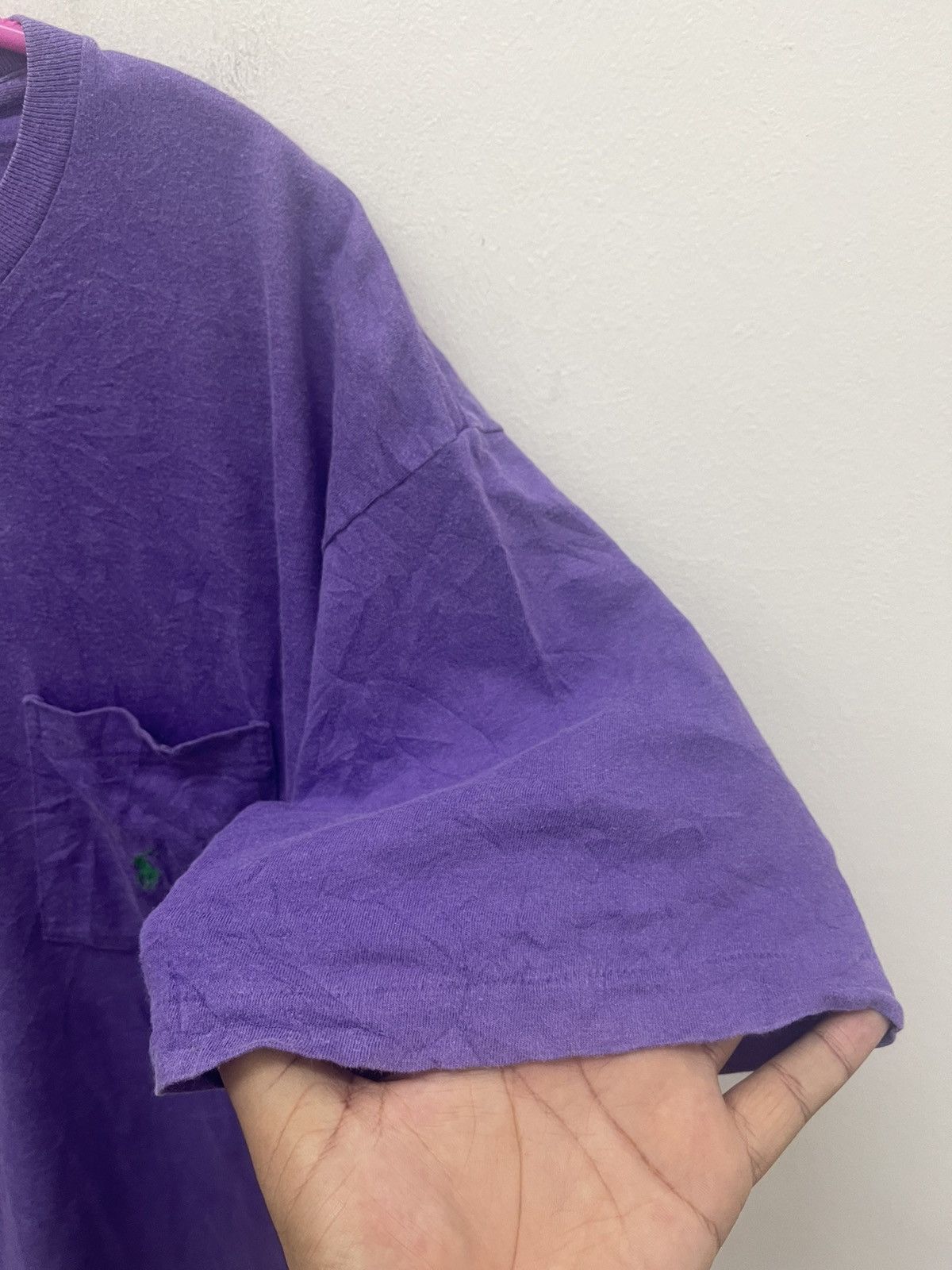 Polo Ralph Lauren Rare Vintage POLO RALPH LAUREN Single Pocket Pony Purple Size US M / EU 48-50 / 2 - 3 Thumbnail