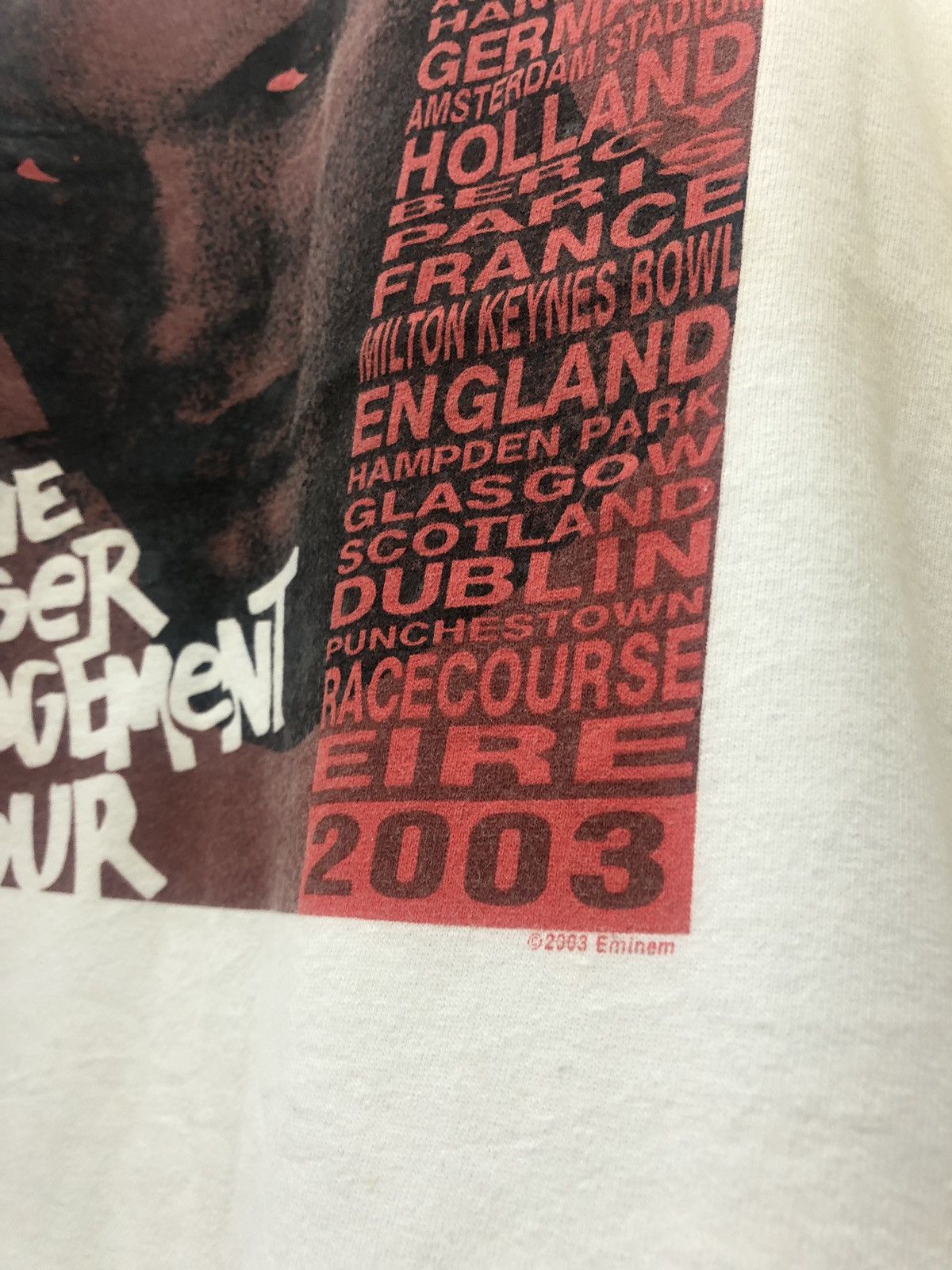 Eminem Rare Vintage Eminem The Anger Management Tour 2003 Shirt Size US L / EU 52-54 / 3 - 3 Thumbnail
