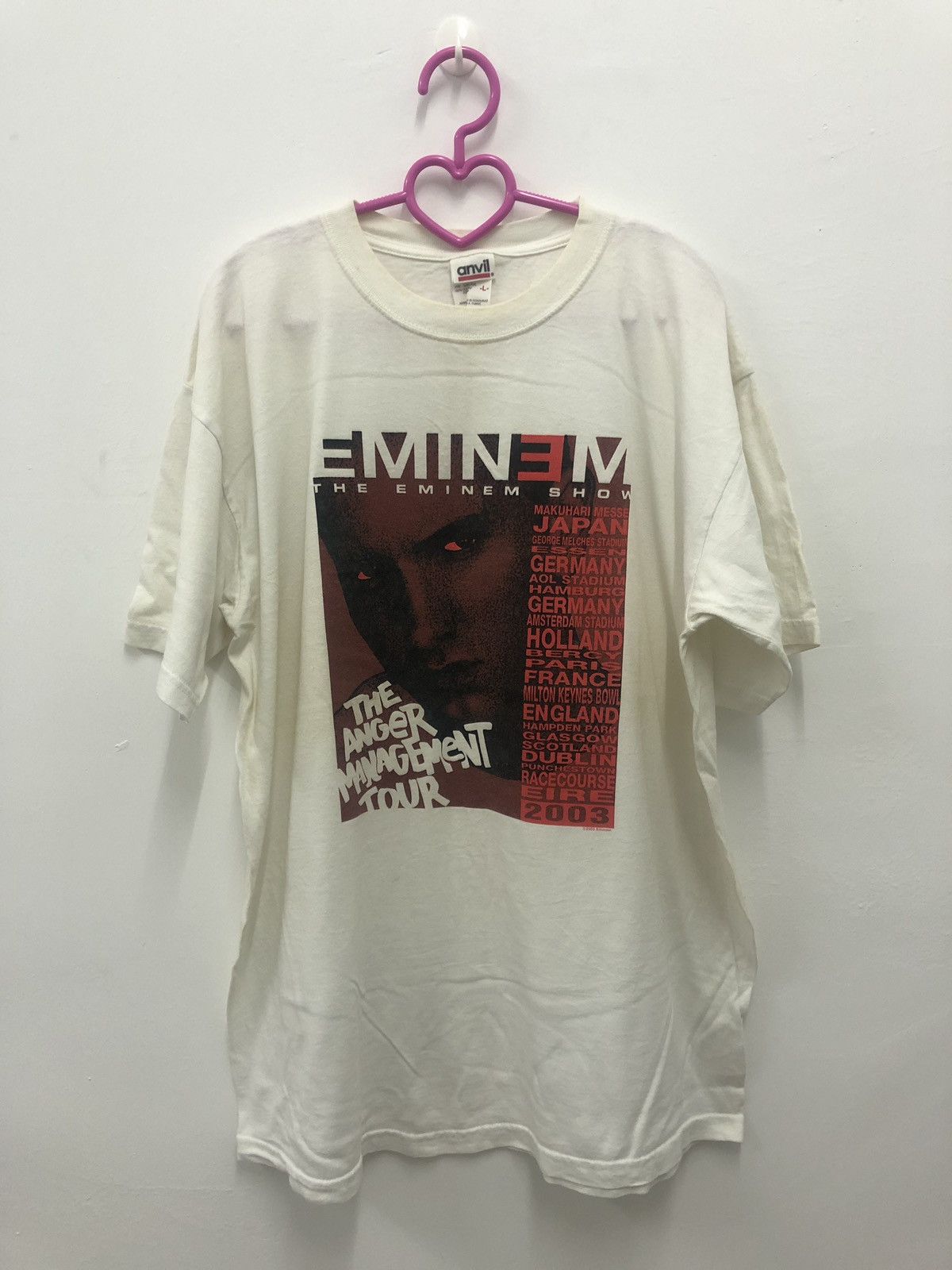 Eminem × Stussy × Vintage Vintage Stussy Eminem The Recovery Japan