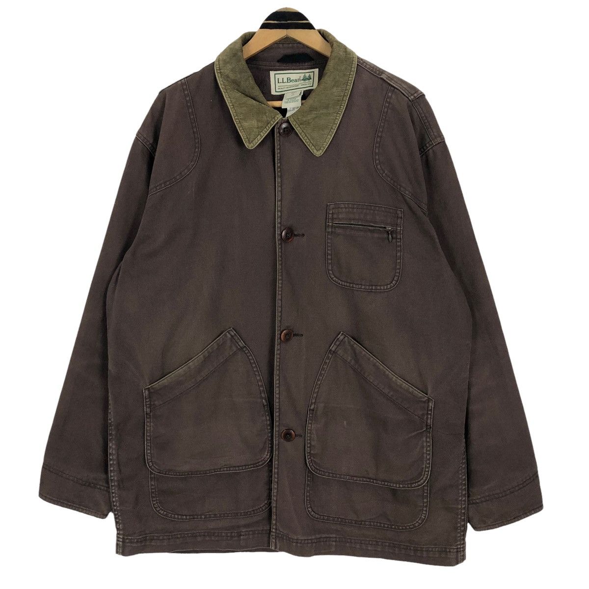 L.L. Bean Vintage 90s LL Bean Worker Jacket Size US XL / EU 56 / 4 - 3 Thumbnail