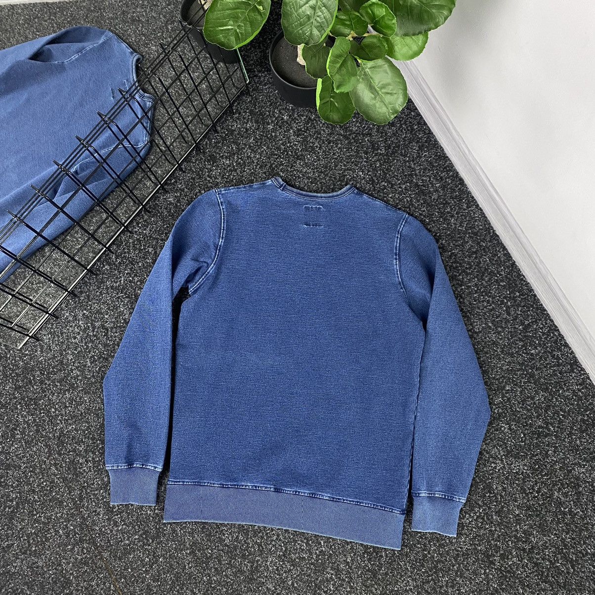 Dickies Denim Blue Dickies EU Distressed Pullover Sweatshirt Size US S / EU 44-46 / 1 - 8 Thumbnail
