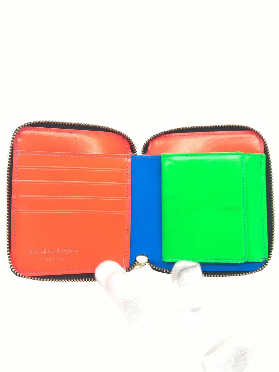 Wallets Multicolor Leather L Zip Pastel Color