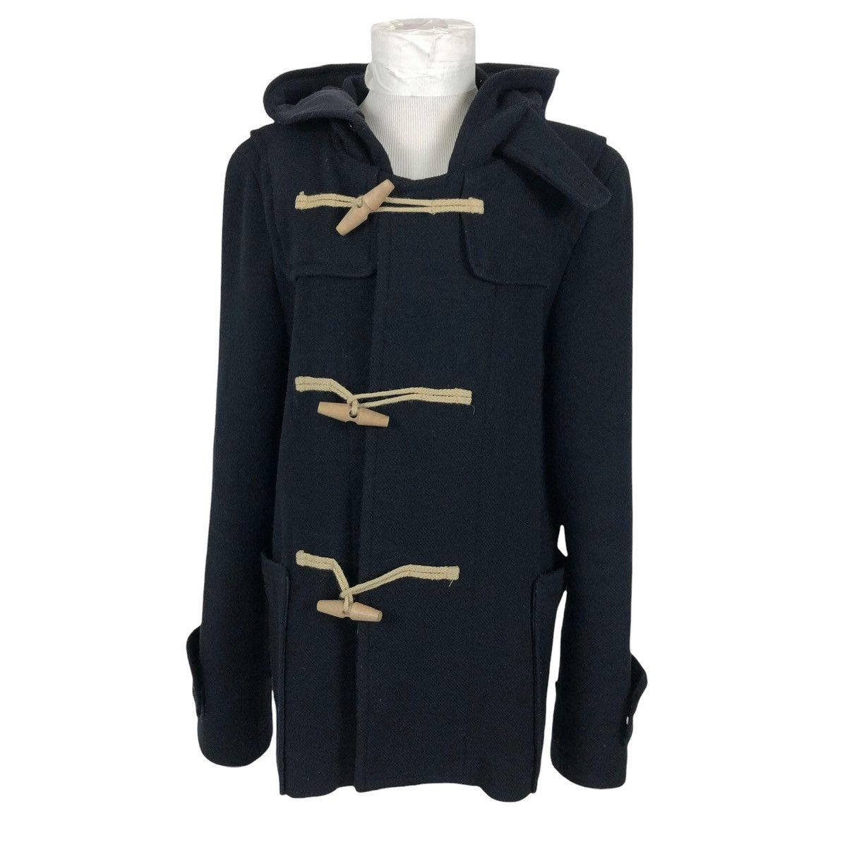 CABANE de ZUCCa Zucca Wool Hooded Duffle Coat Size M / US 6-8 / IT 42-44 - 4 Thumbnail