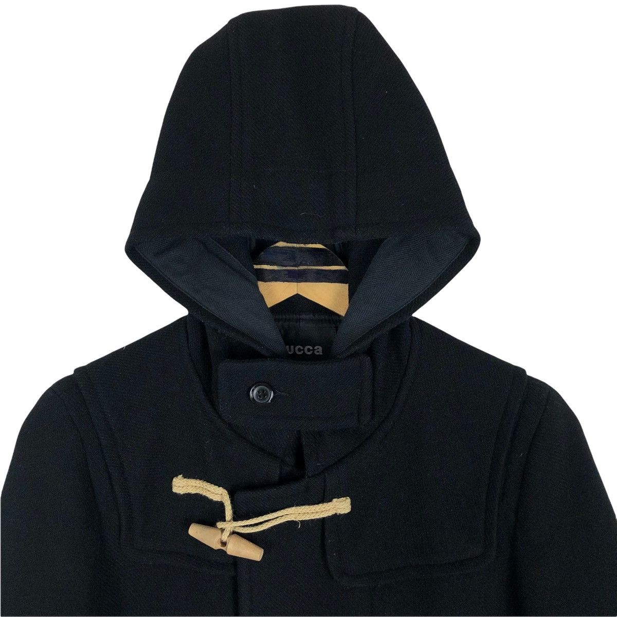 CABANE de ZUCCa Zucca Wool Hooded Duffle Coat Size M / US 6-8 / IT 42-44 - 12 Thumbnail