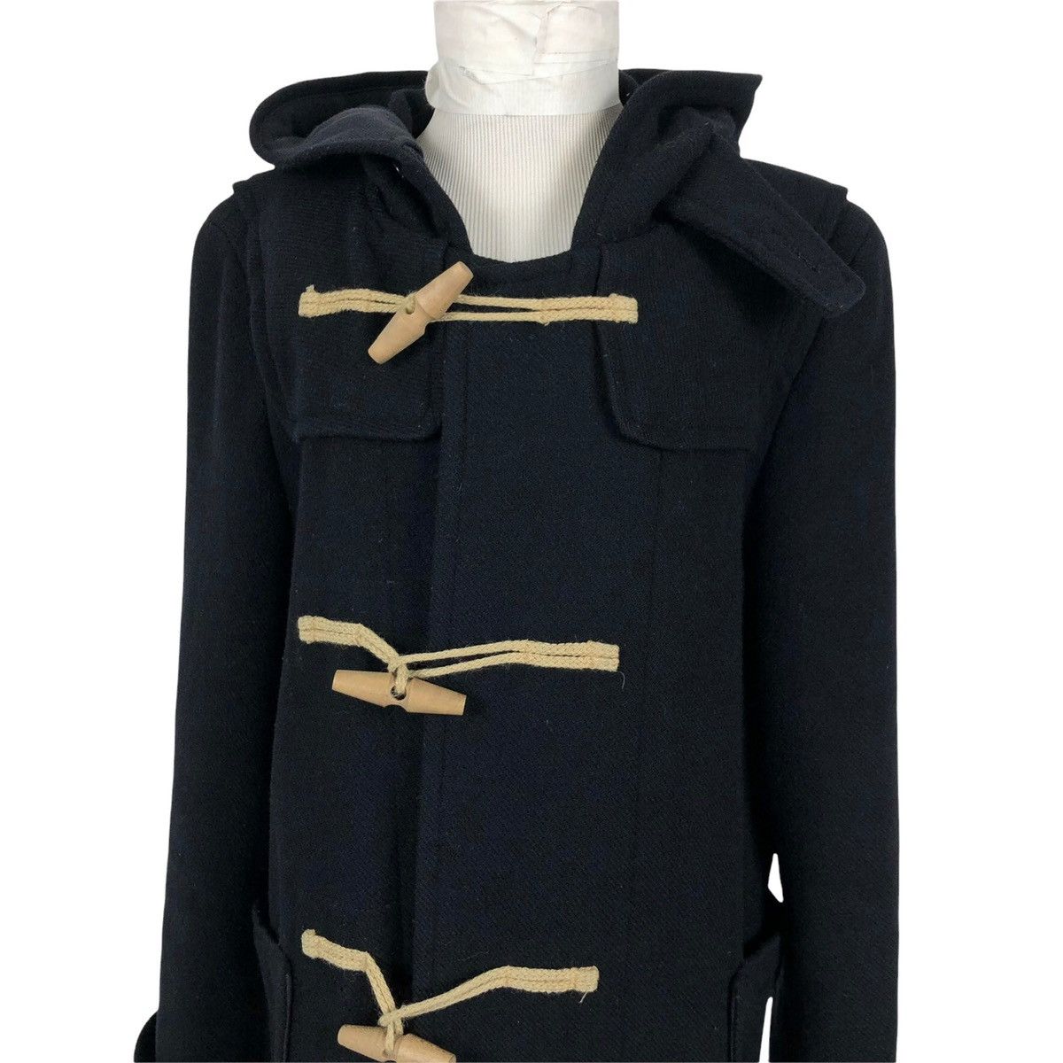 CABANE de ZUCCa Zucca Wool Hooded Duffle Coat Size M / US 6-8 / IT 42-44 - 5 Thumbnail