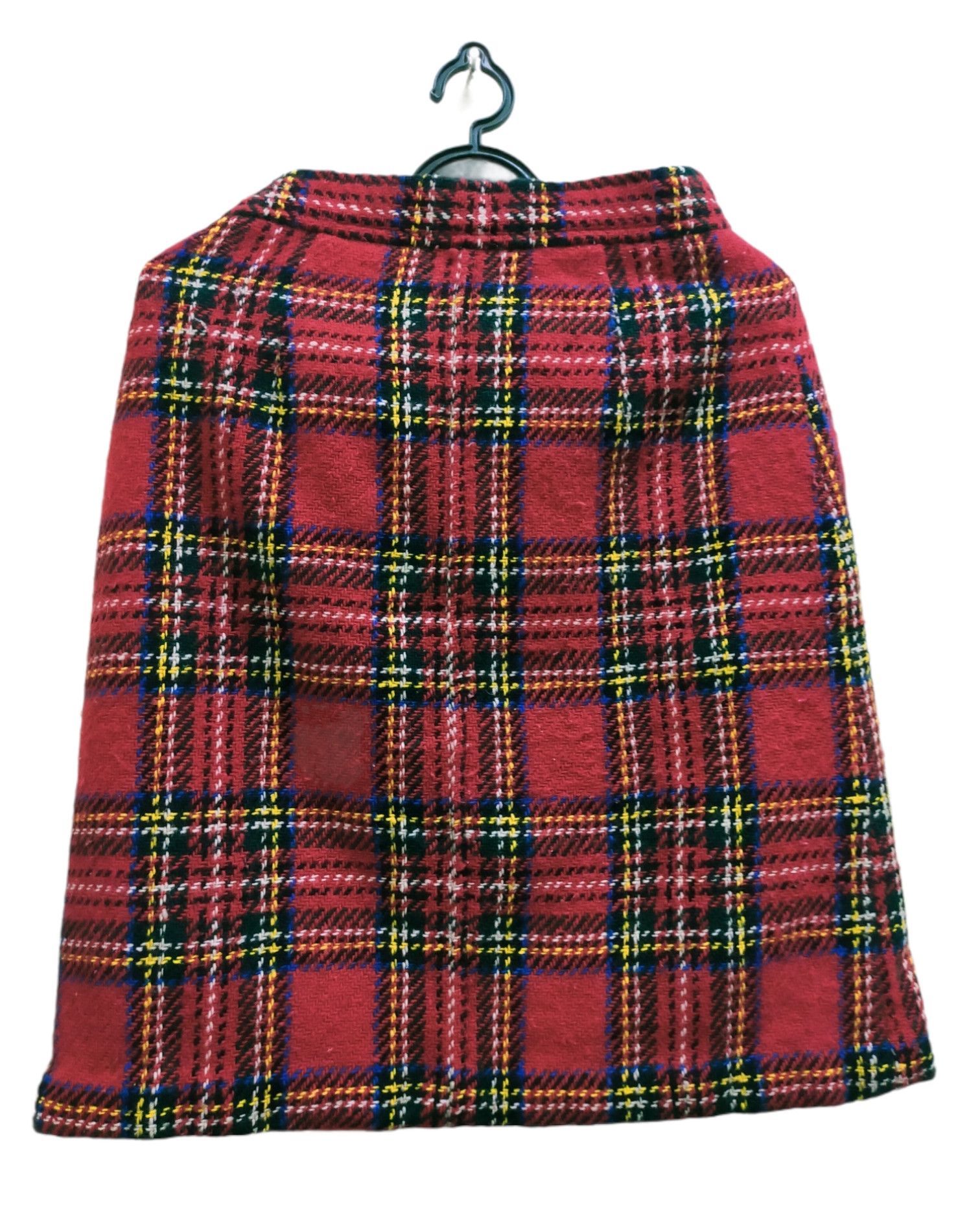 Japanese Brand × Vintage Vintage Mammina Red Tartan Unisex Punk Style Size US 26 / EU 42 - 5 Thumbnail