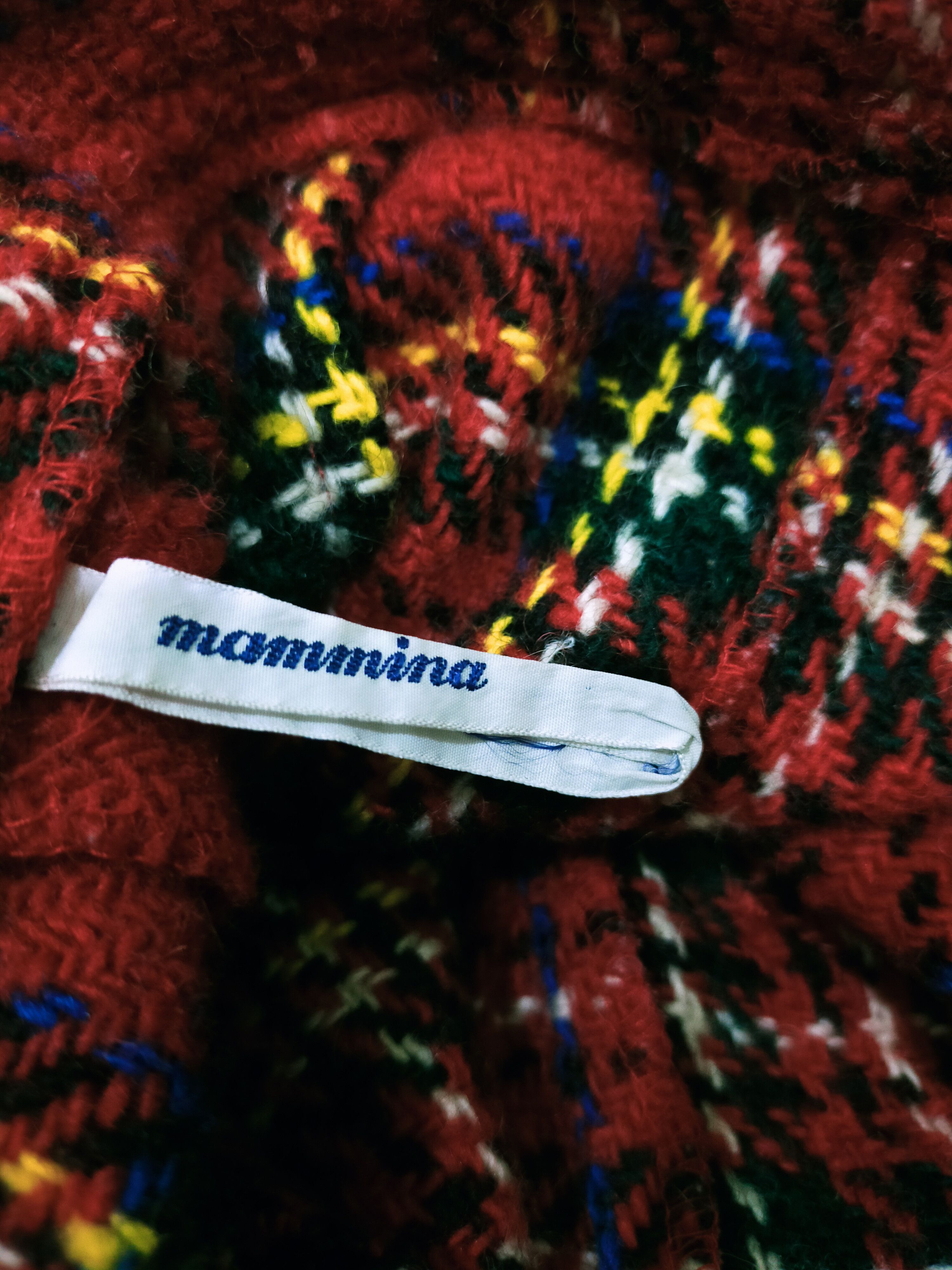 Japanese Brand × Vintage Vintage Mammina Red Tartan Unisex Punk Style Size US 26 / EU 42 - 4 Thumbnail