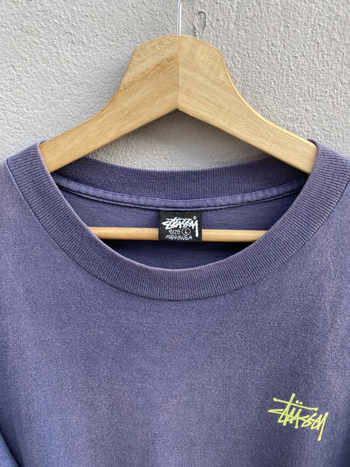 Stussy 💥Vintage RARE 1980’s OG Streetwear STÜSSY Crown 👑 Tee Size US L / EU 52-54 / 3 - 13 Thumbnail