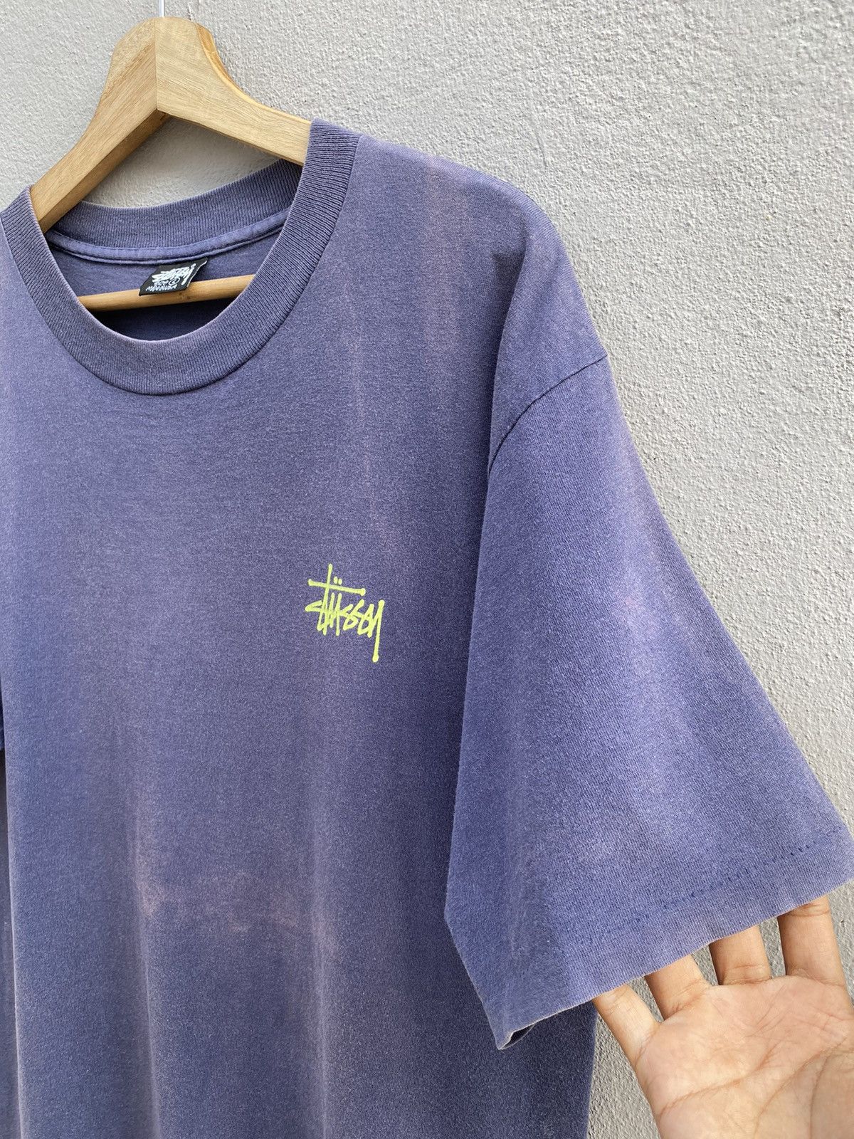 Stussy 💥Vintage RARE 1980’s OG Streetwear STÜSSY Crown 👑 Tee Size US L / EU 52-54 / 3 - 11 Thumbnail