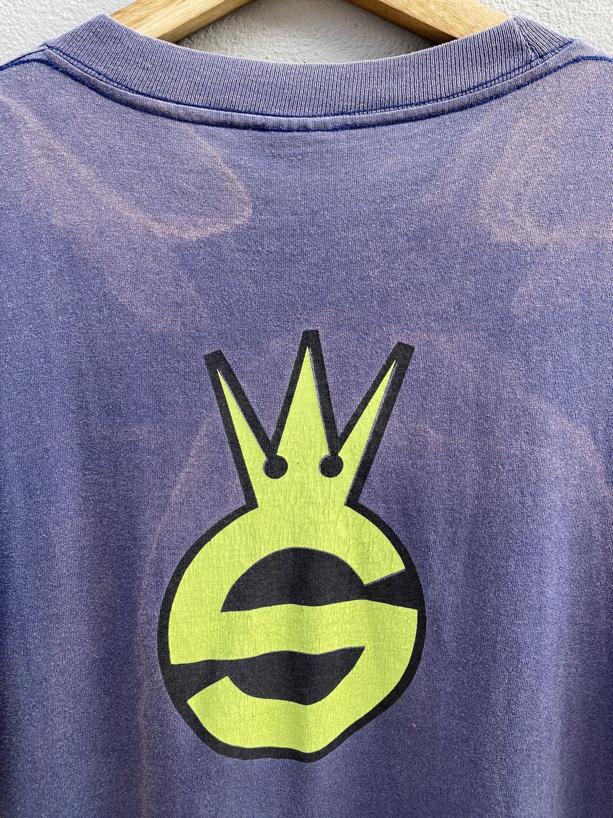 Stussy 💥Vintage RARE 1980’s OG Streetwear STÜSSY Crown 👑 Tee Size US L / EU 52-54 / 3 - 8 Thumbnail