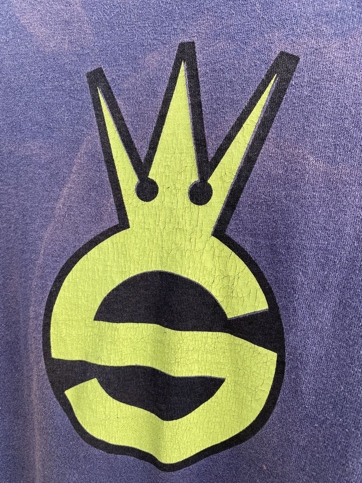 Stussy 💥Vintage RARE 1980’s OG Streetwear STÜSSY Crown 👑 Tee Size US L / EU 52-54 / 3 - 7 Thumbnail