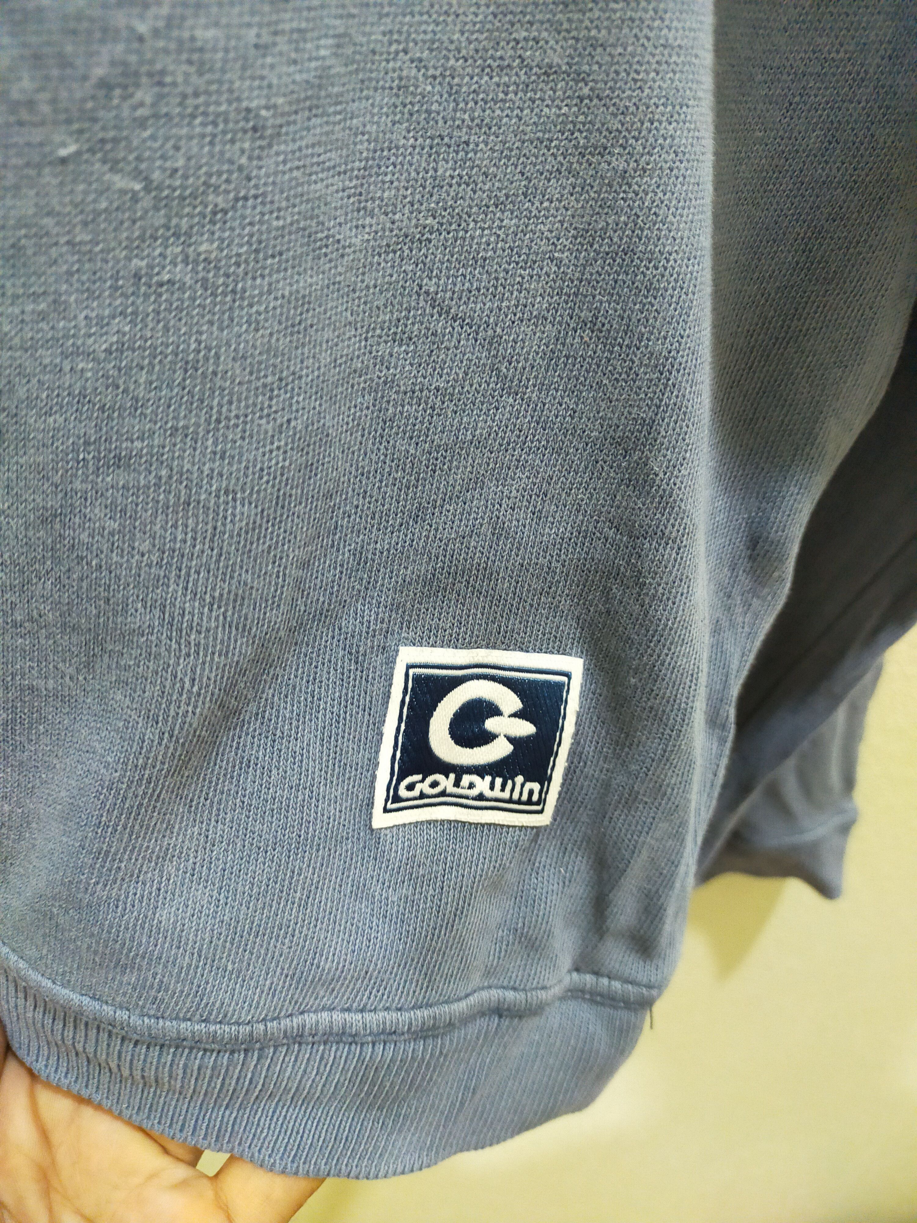 Designer × Goldwin Vintage Goldwin Embroidered Spell Out Sweatshirt Size US L / EU 52-54 / 3 - 3 Thumbnail