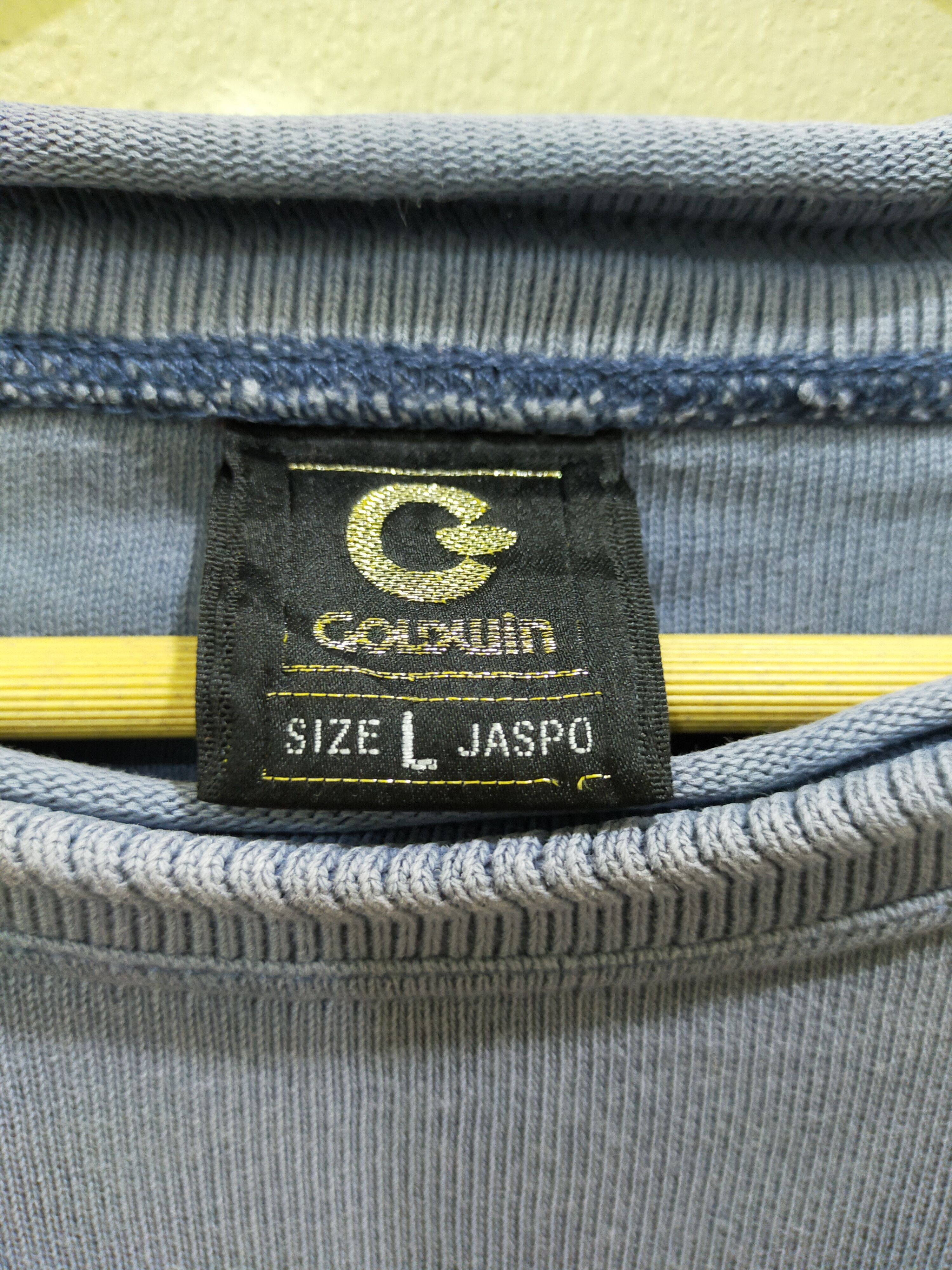 Designer × Goldwin Vintage Goldwin Embroidered Spell Out Sweatshirt Size US L / EU 52-54 / 3 - 5 Thumbnail