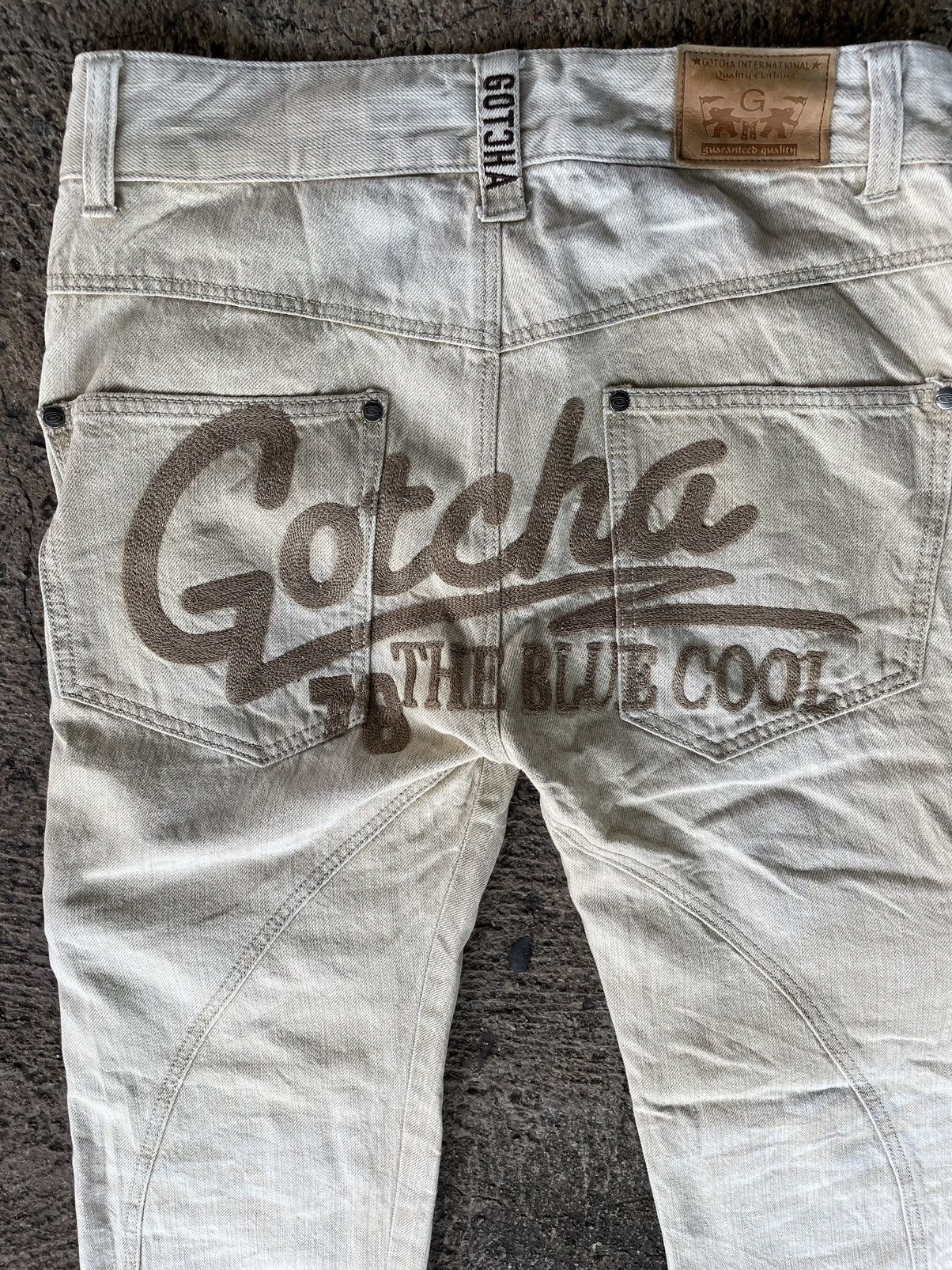 Gotcha Gotcha Knee Pocket Jeans Size US 32 / EU 48 - 18 Thumbnail