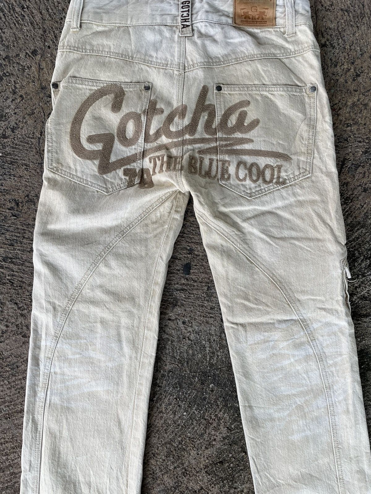 Gotcha Gotcha Knee Pocket Jeans Size US 32 / EU 48 - 14 Thumbnail