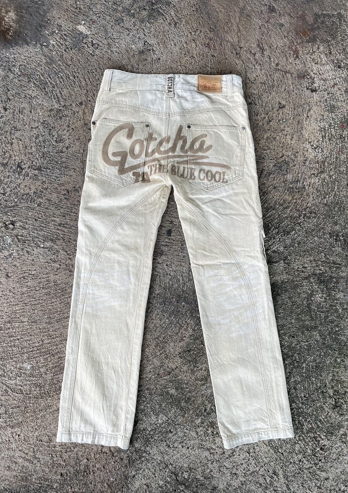 Gotcha Gotcha Knee Pocket Jeans Size US 32 / EU 48 - 12 Thumbnail