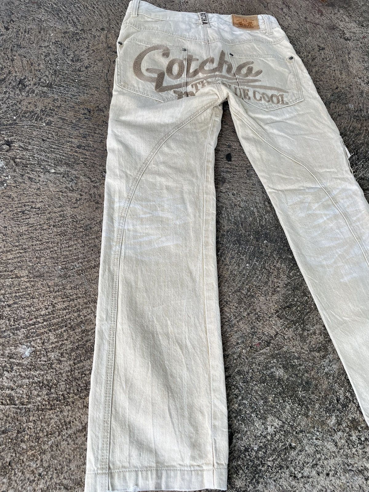 Gotcha Gotcha Knee Pocket Jeans Size US 32 / EU 48 - 17 Thumbnail