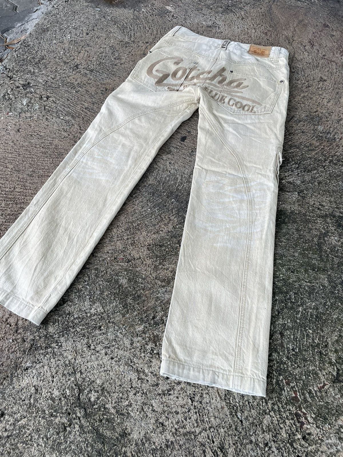 Gotcha Gotcha Knee Pocket Jeans Size US 32 / EU 48 - 1 Thumbnail