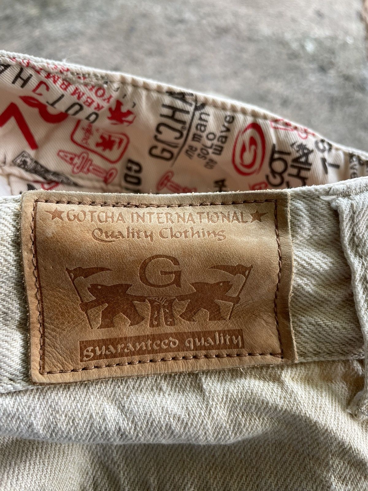 Gotcha Gotcha Knee Pocket Jeans Size US 32 / EU 48 - 19 Thumbnail