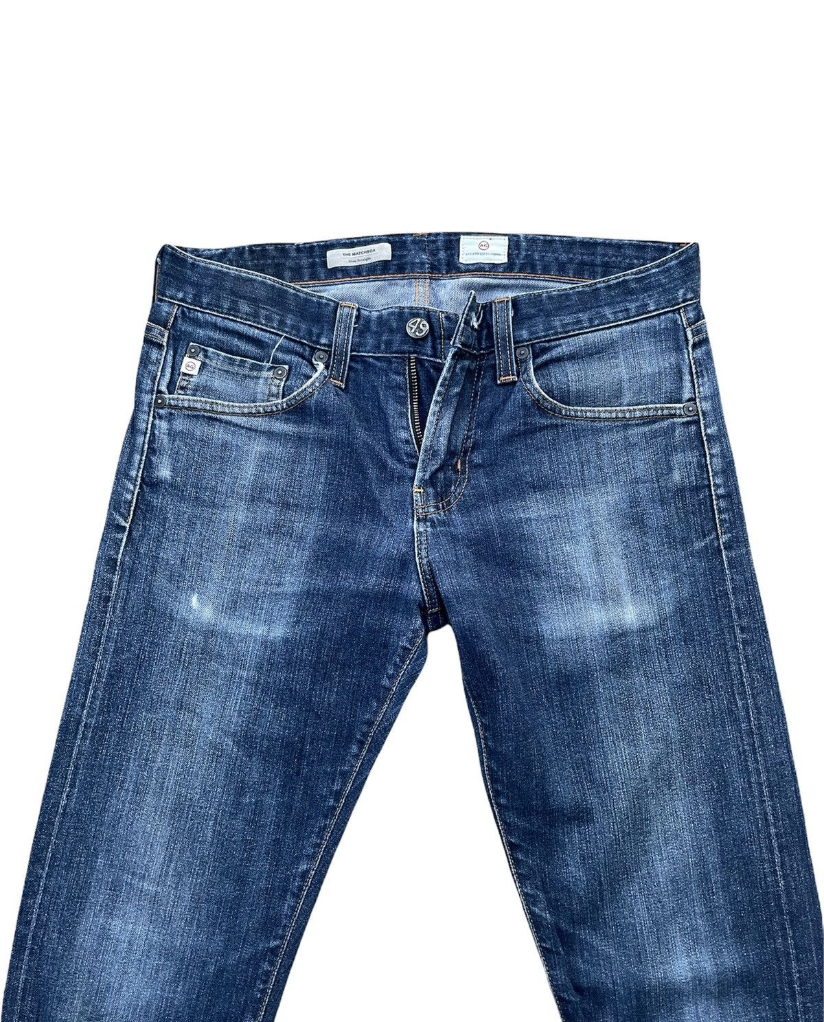 AG Adriano Goldschmied × Designer Adriano Goldschmied Selvedge Redline Slim Fit Denim Size US 32 / EU 48 - 11 Thumbnail