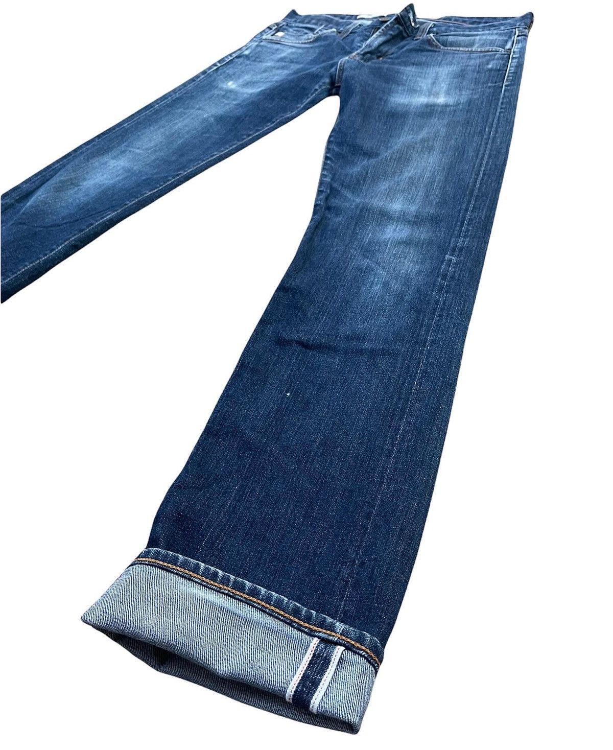 AG Adriano Goldschmied × Designer Adriano Goldschmied Selvedge Redline Slim Fit Denim Size US 32 / EU 48 - 2 Thumbnail