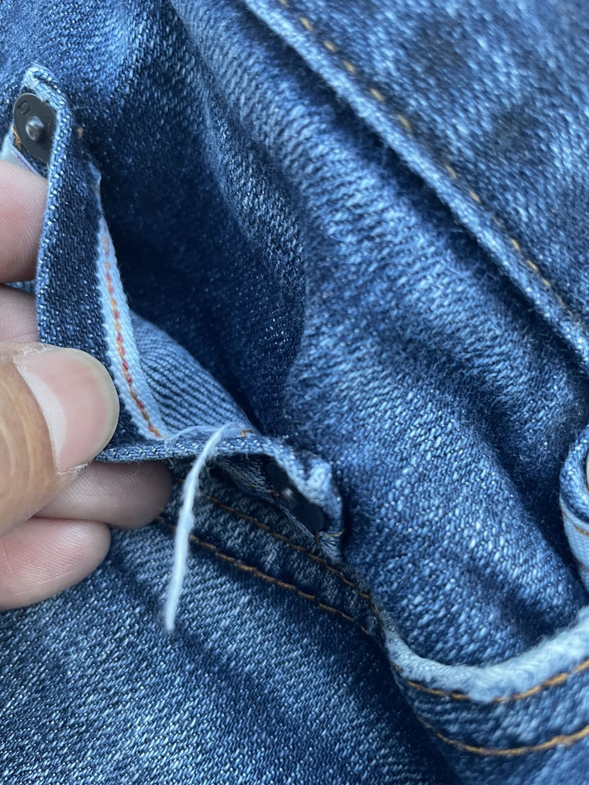 AG Adriano Goldschmied × Designer Adriano Goldschmied Selvedge Redline Slim Fit Denim Size US 32 / EU 48 - 20 Thumbnail
